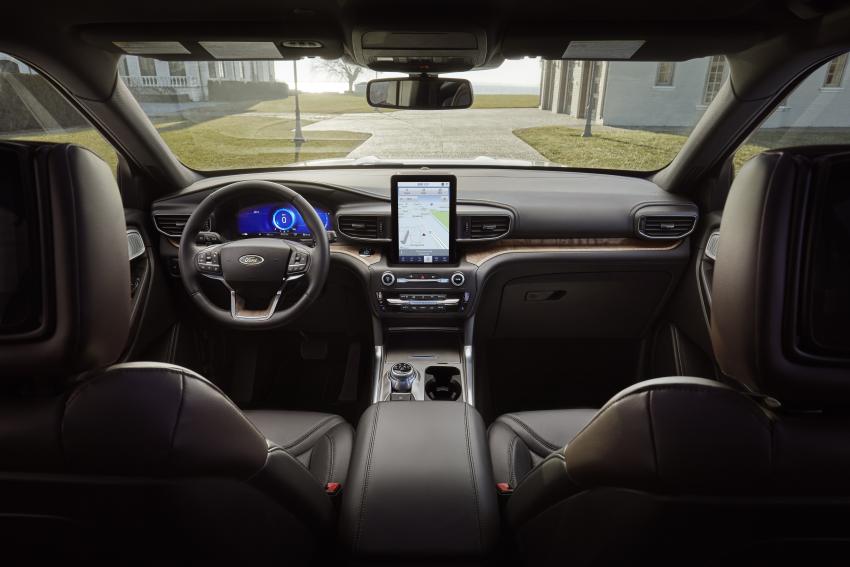 Ford Explorer Plug-in-Hybrid Innenraum