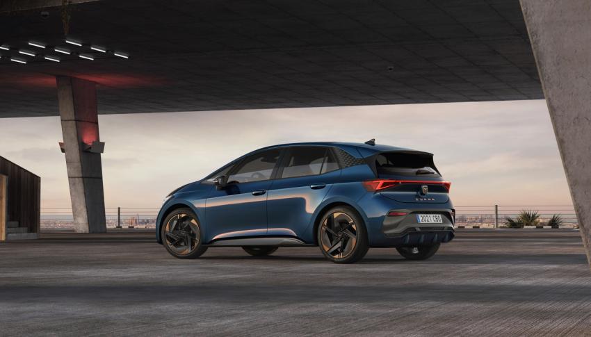 Cupra Born Heck Seite