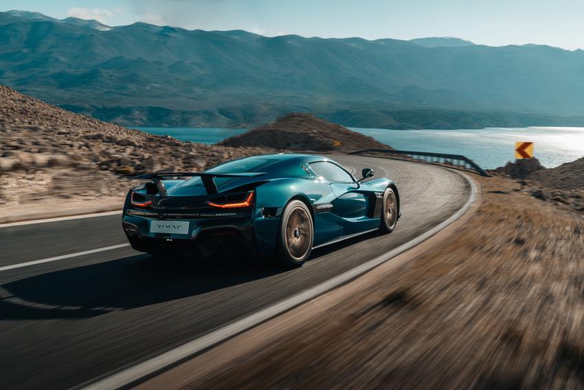 Rimac Nevera Heck