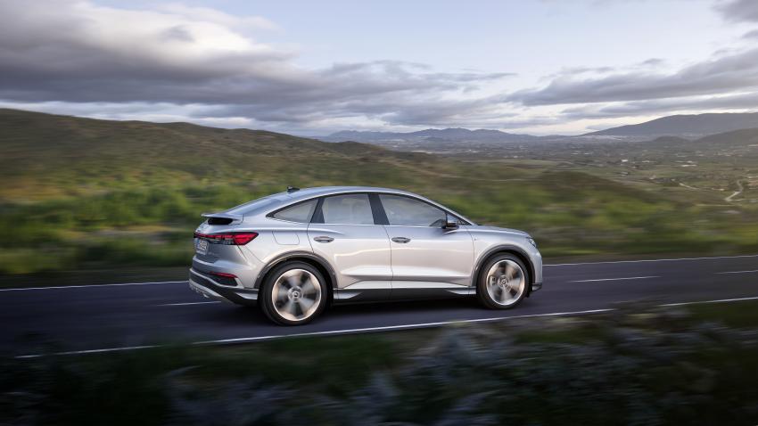 Audi Q4 Sportback e-tron Heck