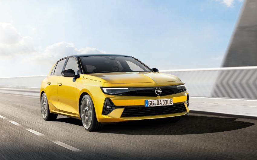 Opel Astra Front