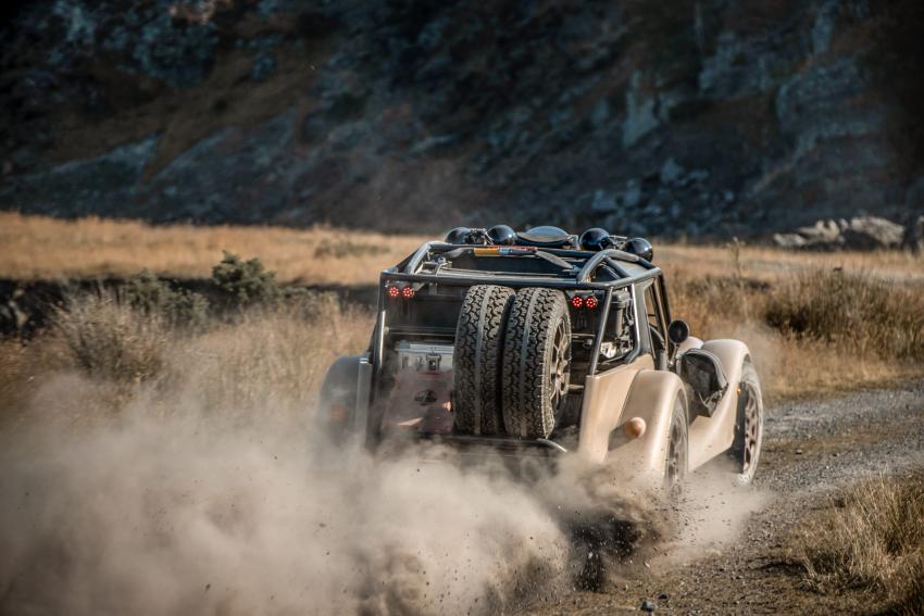 Morgan Plus Four CX-T Heck