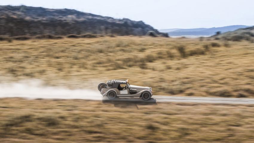 Morgan Plus Four CX-T Seite