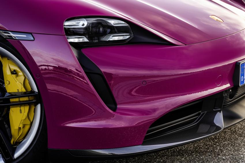 Porsche Taycan Update Front Detail