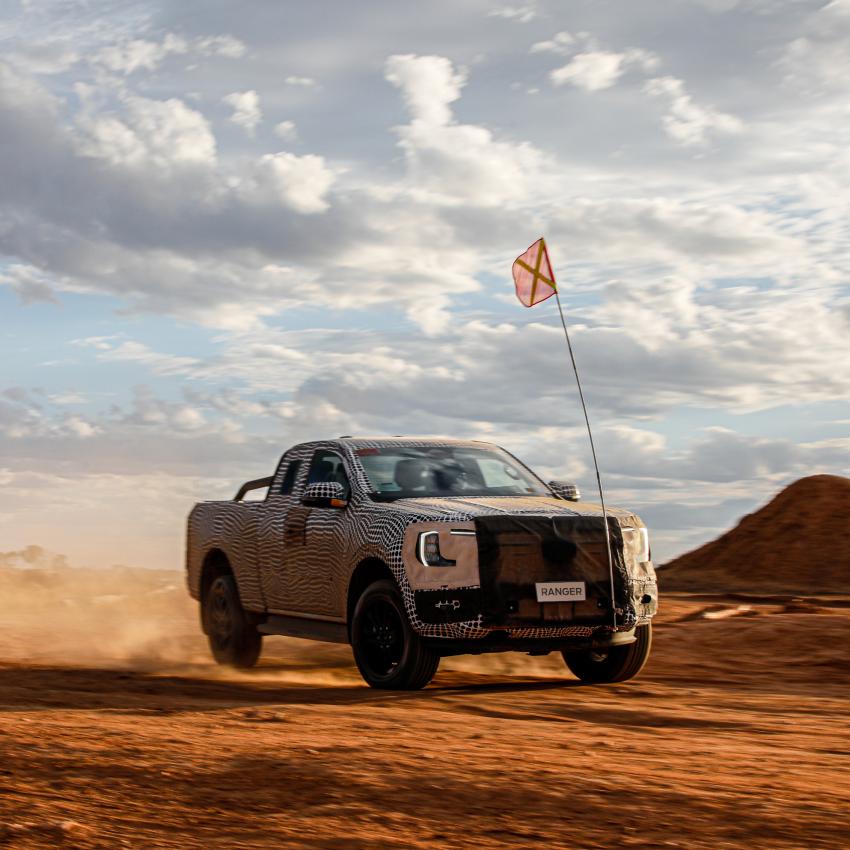 Ford Ranger Teaser Front