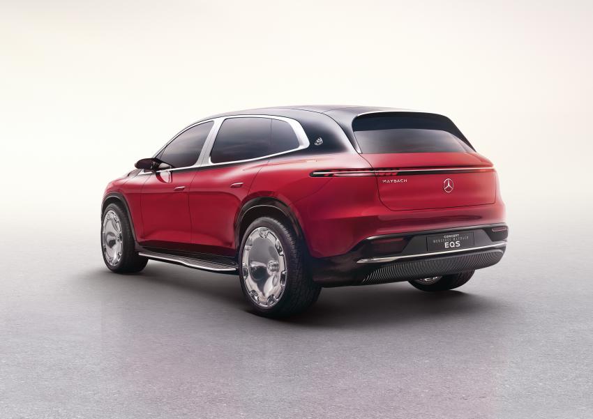 Mercedes-Maybach Concept EQS Heck
