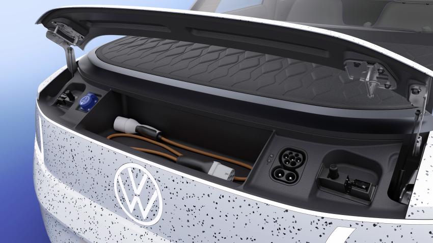 VW ID. LIFE Detail Front Stauraum