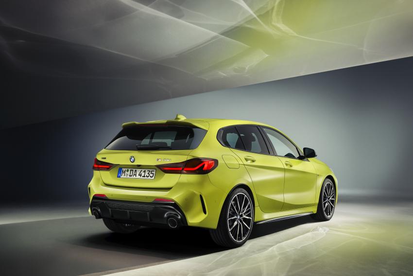 BMW M135i Heck
