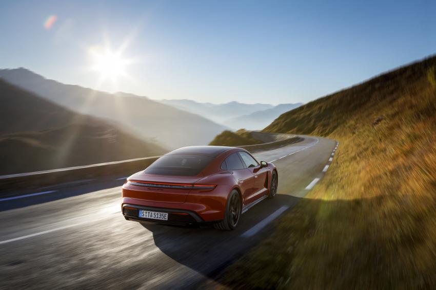 Porsche Taycan GTS Heck