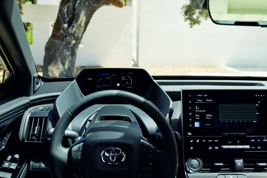 Toyota bZ4X Cockpit