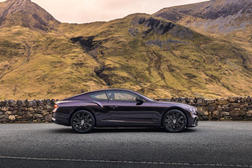 Bentley GT Mulliner Seite