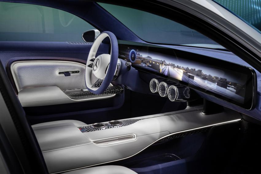 Mercedes-Benz VISION EQXX Cockpit