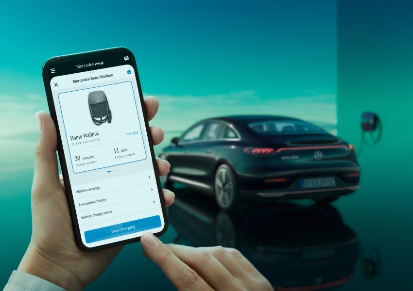 Mercedes me App und Mercedes-Benz Wallbox