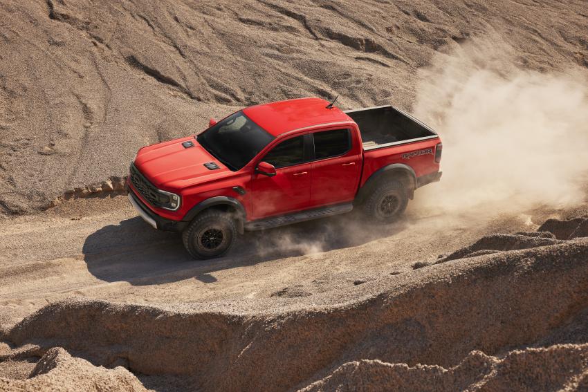 Ford Ranger Raptor Seitenansicht