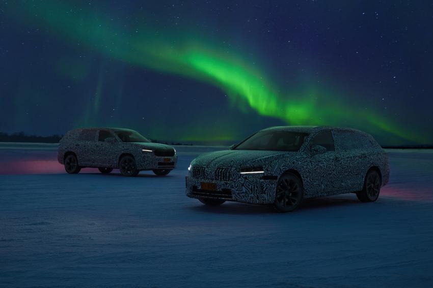 Skoda Superb und Skoda Kodiaq Erlkönige