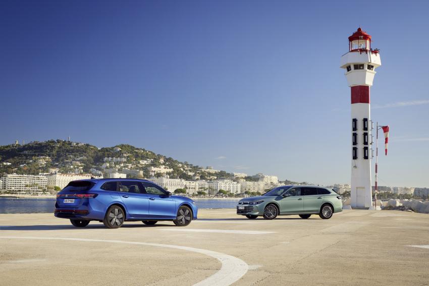 Volkswagen Passat Heck/Seite und Front/Seite