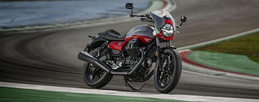 Moto Guzzi V7 Stone Corsa Front/Seite