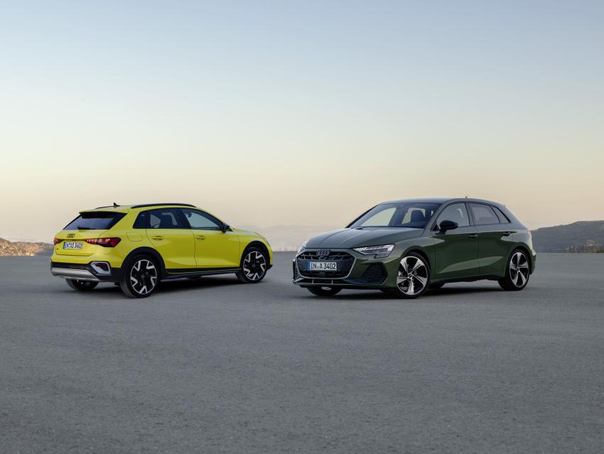 Audi A3 allstreet Heck/Seite und Audi A3 Front/Seite