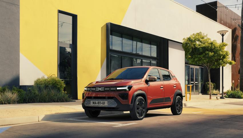 Dacia Spring Front/Seite