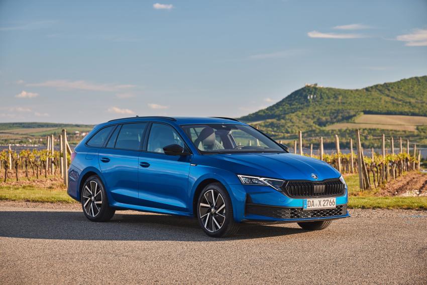 Skoda Octavia Combi Front/Seite