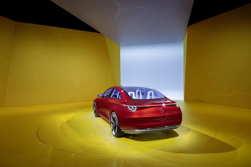 Mercedes Concept CLA Class Heck/Seite