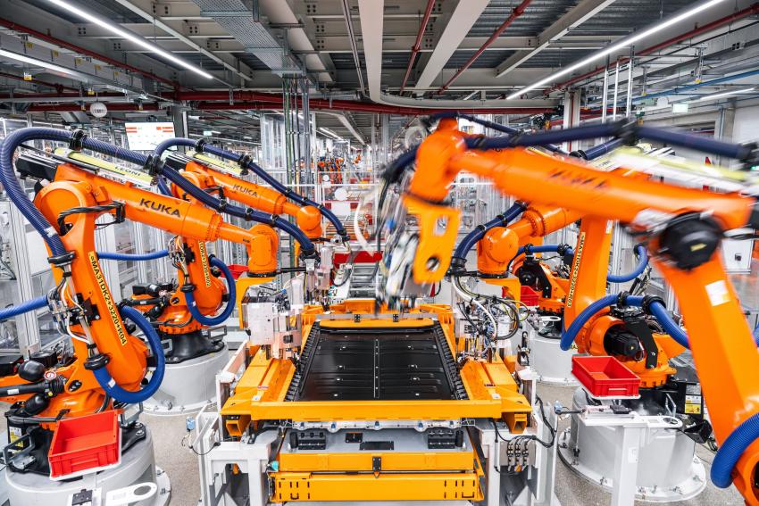 Audi Batteriefertigung