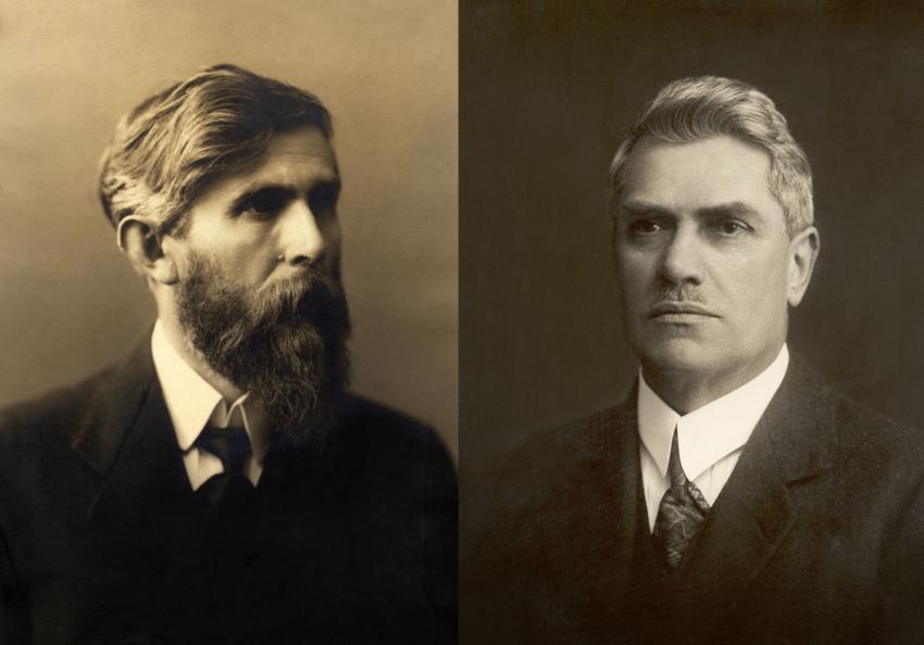 Václav Klement und Václav Laurin