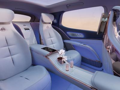 Mercedes-Maybach Concept EQS Fond-Bereich