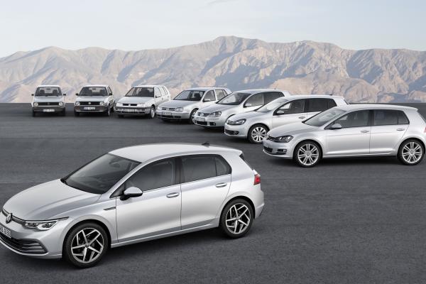 VW Golf 1 bis 8