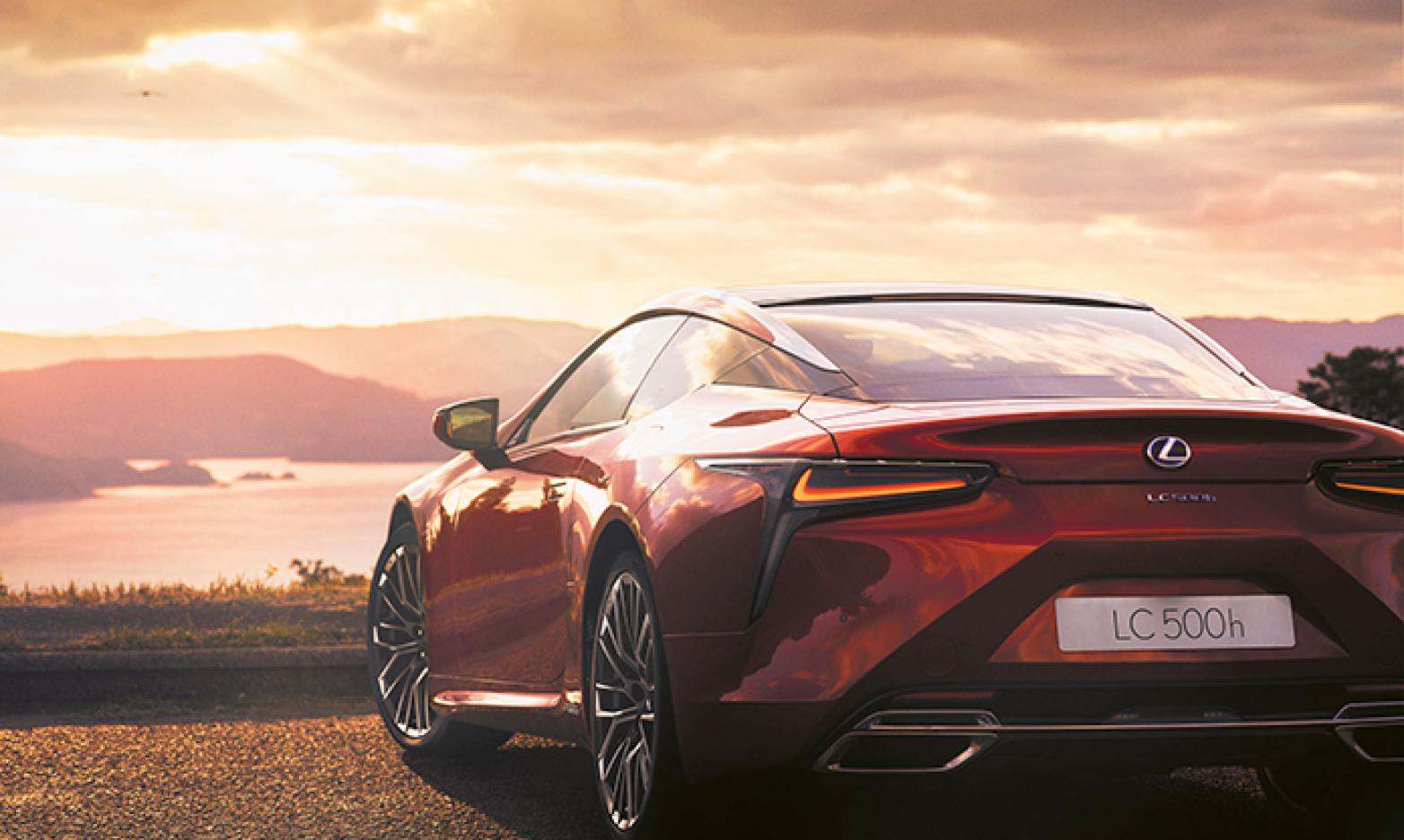 Lexus LC500 Heck
